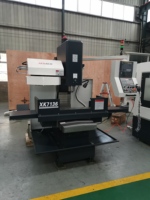 Mini fraiseuse cnc pour métal, machine à fraiser avec outil, XK7136, 2022