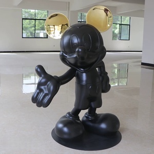 Scultura Colorata di <span class=keywords><strong>Minnie</strong></span> Mouse - Statua in Fibra di Vetro Fatta a Mano per Decorazioni di Centri Commerciali e Feste - Product Image 2