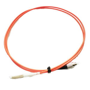 Cable de Fibra Óptica MM FC/UPC-LC/UPC Multimodo Naranja para Interiores 62.5-125 OM1/ 50-125 OM2 Cable Óptico para Televisión (CATV) - Product Image 3