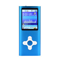 Lecteur MP4 MP3 numérique en métal avec écran TFT de 1,8 pouce, prise en charge de l'enregistreur, radio FM, livre électronique, vente en gros