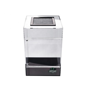 Evitar que la comida viva se escape <span class=keywords><strong>de</strong></span> la prisión, jaula acrílica para reptiles, caja <span class=keywords><strong>de</strong></span> alimentación, tanque <span class=keywords><strong>de</strong></span> agua <span class=keywords><strong>de</strong></span> tortuga, caja <span class=keywords><strong>de</strong></span> escalada <span class=keywords><strong>de</strong></span> lagarto - Product Image 1