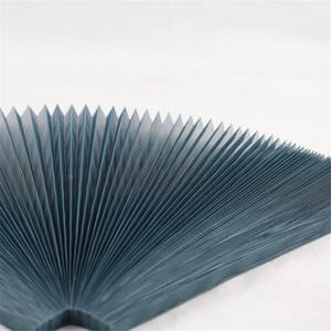 Moderne Grijze Glasvezel Plisse Insect Scherm Mesh Schuifraam Scherm Gaas Opvouwbare Geplooid Gemaakt Plastic Polyester Thuisgebruik - Product Image 4