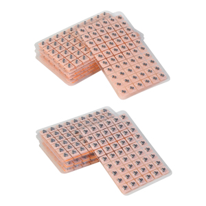 Graines d'oreille <span class=keywords><strong>de</strong></span> <span class=keywords><strong>Vaccaria</strong></span> très vendues et abordables, 600 pièces, graines jetables pour la pression auriculaire, patch <span class=keywords><strong>de</strong></span> stimulation des points d'acupuncture - Product Image 2