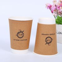 Tapas para Vasos de Café Desechables de Papel, Ecológicas, con Logotipo Personalizado, para Bebidas Frías y Calientes, Té, Chocolate Caliente, Té con Leche, Cafetería