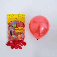 Balon Lateks Bulat Tianshuo Berkualitas Tinggi 10 inci dengan Tali Penghubung, Cetak 2 Warna, Dekorasi Pesta Pastel, Model 2.2g, Grosir