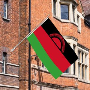 Drapeau <span class=keywords><strong>du</strong></span> Malawi personnalisé imprimé recto 3x5 pieds, personnalisable pour tous les drapeaux nationaux et les drapeaux de présentation. - Product Image 5