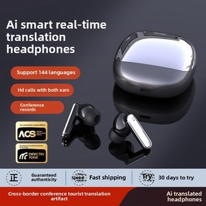 หูฟังไร้สาย AI Smart S17 TWS ราคาส่งถูก แบตเตอรี่ใช้งานได้นาน เหมาะสำหรับการประชุม หูฟังอัจฉริยะ AI - Product Image 2