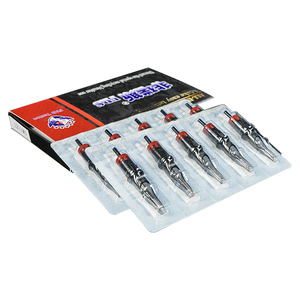 Ghostax jarum pendek sekali pakai kualitas Premium untuk tato profesional kartrid jarum tato tajam dan tahan lama - Product Image 2