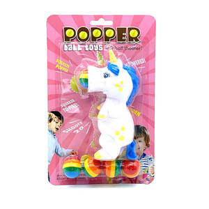 Jouets à presser animaux de dessin animé licorne pistolet à boule de tir balles en mousse Pop Out articles <span class=keywords><strong>Anti</strong></span>-Stress pour enfants - Product Image 6