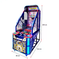 Machine de jeu d'arcade de tir commerciale personnalisée, à monnayeur, multicolore, durable, pour adultes, avec support en anglais pour le plaisir familial