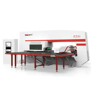 MYT ACCURL gabungan CNC mesin pemotong Laser Turret mesin pelubang/CNC otomatis elektrik servo hidrolik lembaran logam
