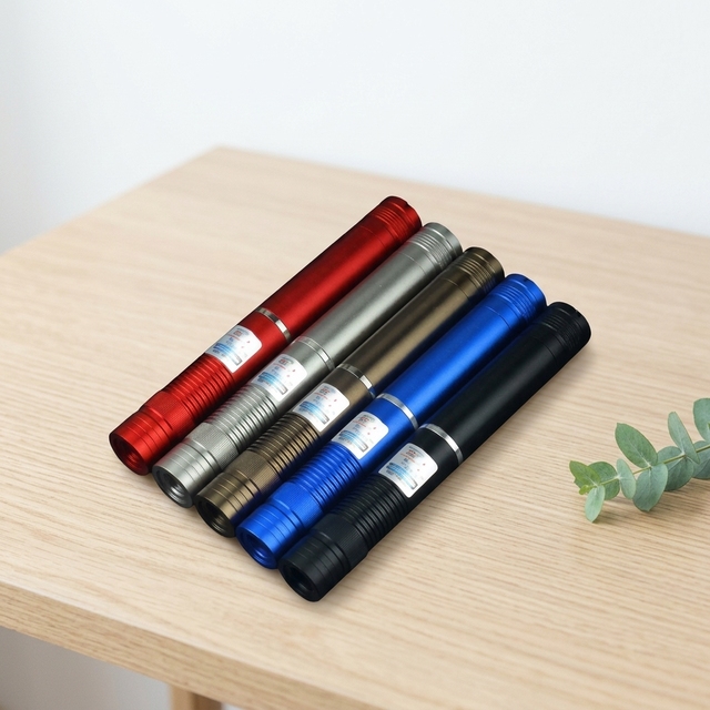 XPL-DBL808NR200 18650 Rechargeable Battery Powerful Magnetic Aluminum Alloy Laser Pointer with 1000M Range