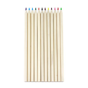 Wholesale 12/24 Colors Factory Supply Hot Selling Art <b>Pencils</b> Promotional Colored <b>Pencils</b> - Product Image 1
