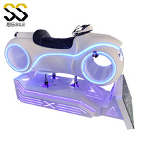 2024 vente chaude 9D VR moto simulateur jeu Machine commerciale Super moto course jeu pour aéroports et jardins