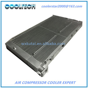 1621992910 1623772700 1621948500 <span class=keywords><strong>Copco</strong></span> <span class=keywords><strong>Atlas</strong></span> Kompresörü için Özelleştirilmiş OEM Hava Yağ Isı Eşanjörü - Product Image 6