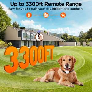 रिमोट 3300फीट रेंज वाटरप्रूफ रिचार्जेबल शॉक कंपन बीप मोड - Product Image 3