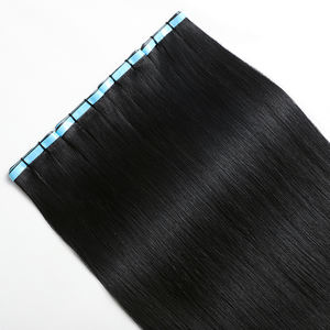 Großhandel Echte Vietnamesische Remy Echthaarverlängerungen Natürliche Lange Tape-Tressen Unsichtbare PU-Skin Weft Tape-in-Haare - Product Image 5