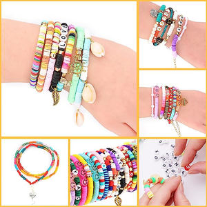 Perles d'amitié élastiques pour filles <span class=keywords><strong>Kit</strong></span> de <span class=keywords><strong>fabrication</strong></span> de bracelets d'amitié à la mode pour la <span class=keywords><strong>fabrication</strong></span> de bijoux - Product Image 5