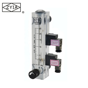 LZM سلسلة لوحة الاكريليك PVC المياه مقياس تدفق غاز الهواء مقياس الجريان المغناطيسي البريطاني - Product Image 4