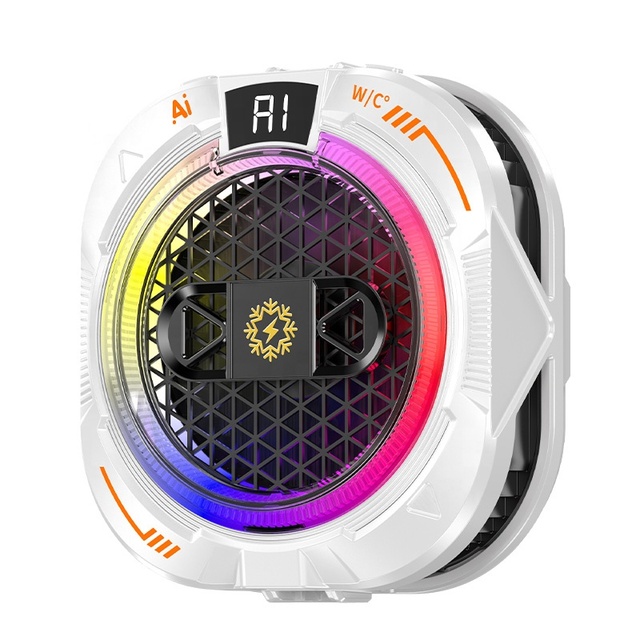 SMONAMA TH19 PRO 27W Ai Peltier RGB Cooling Fan Cell Phone Radiator Magnetic Semiconductor Mobile Phone Cooler for Gaming