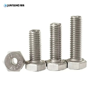 Tornillo hexagonal de acero inoxidable galvanizado M10 de la marca JUNYANG, el mejor de fábrica, para puertas de contenedores, venta de piezas y accesorios de alta calidad - Product Image 4