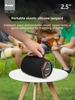 Mini haut-parleur de fête en plein air professionnel Subwoofer Portable 8W Hifi RGB LED pour haut-parleurs d'ordinateur de cinéma maison