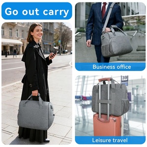 Organisateur de <span class=keywords><strong>valise</strong></span> personnalisé avec logo, étagères de voyage portables et pliables, cubes de rangement pour bagages à main - Product Image 4