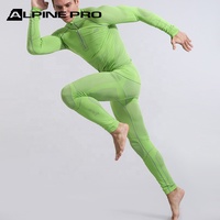Ropa Interior Térmica Transpirable para Hombre Alpine PRO, Conjunto Deportivo de Invierno sin Costuras, Cómodo para Deportes de Invierno