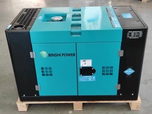 Groupe électrogène diesel silencieux Binshi Power à double cylindre, refroidi par air, 15KW 16KW, pour usage domestique de secours - Product Image 2