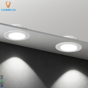 CANMEIJIA 002 Lámpara de Techo Empotrada Cuadrada Negra con Tubo Integrado <span class=keywords><strong>GU10</strong></span>, Máx. 25W, Downlight/Spot - Product Image 1