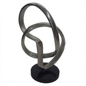 Premium Quality Solid Accent Decorative <b>Object</b> Casted Metal Sculpture and Crafts Easy Portable Table Display Sculpture Hot Sales - Product Image 1