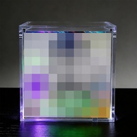 Boîte de présentation multifonctionnelle haut de gamme en acrylique transparent pour ETB, étui de rangement TCG en acrylique pour Elite Trainer Box avec couvercle magnétique