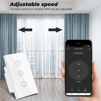 Tuya — interrupteur connecté pour rideaux, commutateur wi-fi pour volet roulant,