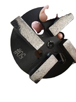 Plaque d'interface haute performance 10 mm pour ponceuse à sols moyenne, support ABS pour porte-plateau OEM pour le polissage du béton et du terrazzo