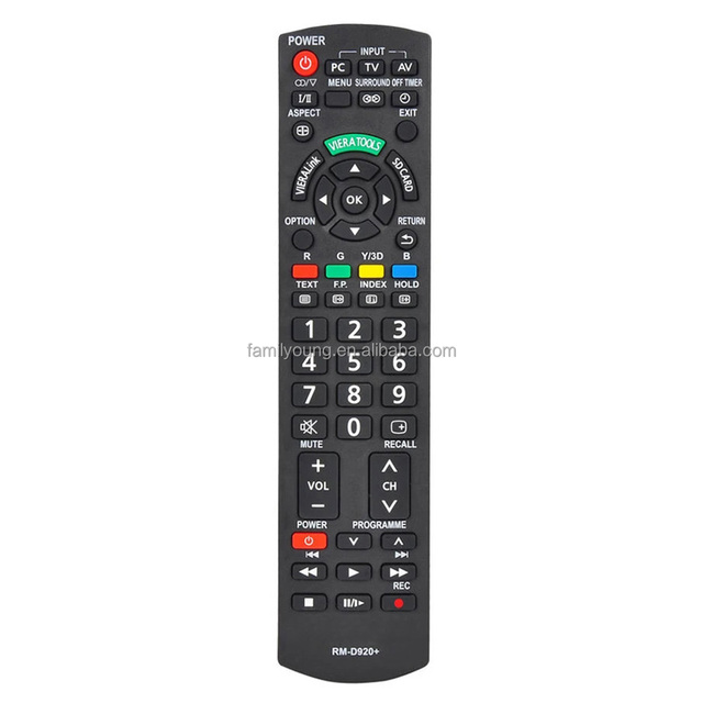 Replacement Universal TV Remote Control RM-D920+ for Panasonic TV for Panasonic N2QAYB000752 N2QAYB000753 N2QAYB000487