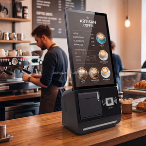 Kiosco de Autoservicio USW Todo en Uno con Pantalla Táctil Capacitiva de 11.6/15.6 Pulgadas, Android Mini, para <span class=keywords><strong>Restaurante</strong></span>/Cafetería/Tienda - Product Image 1