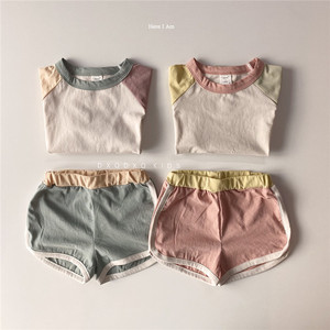 Abbigliamento per bambini in cotone neonato abbigliamento per neonati in due pezzi Set di vestiti per bambini gemelli per ragazza 1-6 anni - Product Image 4