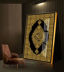 Tranh Sứ Pha Lê Thư Pháp Ả Rập Bán Sỉ Nhà Máy Tranh Acrylic In UV Trang Trí Tường Hồi Giáo