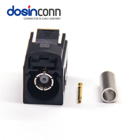 Nuevo Conector de Alimentación Hembra FAKRA para Automoción para Cable con Código A B C D E F G H J K L M O Z, OEM ODM
