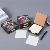 Boîte de rangement pour notes en diamant à faire soi-même, motif animal, organiseur de bureau, accessoire de bureau à domicile