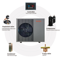 Bomba de Calor Monobloque R32 con Certificación A+++ ERP, Inverter DC Eléctrico de Alta Eficiencia, para Uso en Hoteles al Aire Libre, Bajo Nivel de Ruido