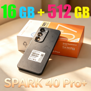 Teléfono Inteligente Dual Unlock Pro Spark 40 PRO 5G con Desbloqueo Facial y por Huella Dactilar, Pantalla de 7.3 Pulgadas 3040x1440, 16GB+1TB, 8000mAh, Cámara de 72MP+108MP, Android - Product Image 5