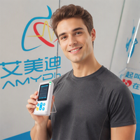 Moniteur portable de signes vitaux vétérinaires avec oxymètre de pouls pour usage en usine