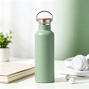 <span class=keywords><strong>Bouchon</strong></span> de bouteille d'eau isotherme en acier inoxydable avec anneau de transport et revêtement en <span class=keywords><strong>caoutchouc</strong></span>, couleur personnalisée, idéal pour les cadeaux de Noël et la reconnaissance des employés - Product Image 6