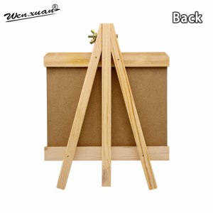 <span class=keywords><strong>Pizarra</strong></span> Deslizante de Madera Pequeña de 18*24cm, Exhibidor Publicitario, Marco de Madera, Mini Exhibidor, <span class=keywords><strong>Caballete</strong></span> de Madera - Product Image 4