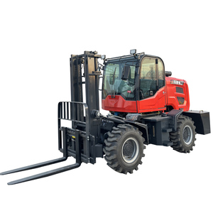 Fabriek Directe Verkoop China-Gemaakte Vierwielaandrijving Viercilinder Cross-Country Vorkheftruck 3 <span class=keywords><strong>Ton</strong></span>. - Product Image 3