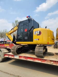 Excavatrice sur chenilles compacte Caterpillar 307E2 d'occasion, 90% neuve, durable, 7 tonnes, à faible consommation de carburant, pour la construction routière municipale - Product Image 2