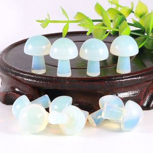 En gros Cristal Naturel Polissage Sculpté À <span class=keywords><strong>La</strong></span> Main De Pierres Précieuses <span class=keywords><strong>Fluorite</strong></span> Champignons - Product Image 6