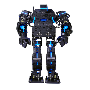 Robot Humanoide Bípedo Programable <span class=keywords><strong>de</strong></span> Plástico Personalizado con IA para Educación STEAM, Regalo <span class=keywords><strong>de</strong></span> Navidad para Niños, Blanco, Negro, Rojo, Azul - Product Image 1