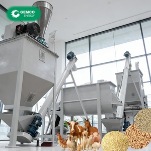 Línea <span class=keywords><strong>de</strong></span> Producción <span class=keywords><strong>de</strong></span> Alimento para Aves <span class=keywords><strong>de</strong></span> <span class=keywords><strong>Corral</strong></span> <span class=keywords><strong>de</strong></span> 5 T/H con Control PLC en Tailandia, Alto Rendimiento - Product Image 1